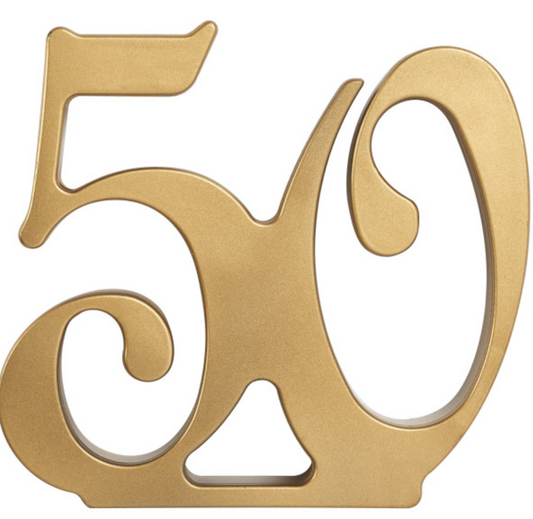 50th Anniversary Monogram