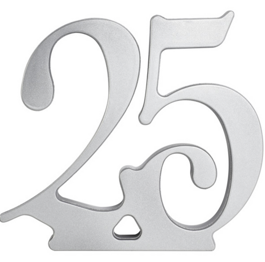 25th Anniversary Monogram