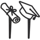 Graduation Icon Cupcake Toppers
