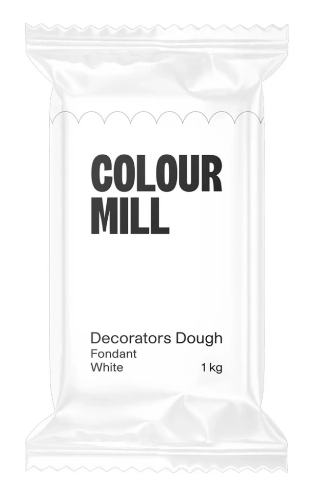 Colour Mill Decorators Dough - White - 1Kg