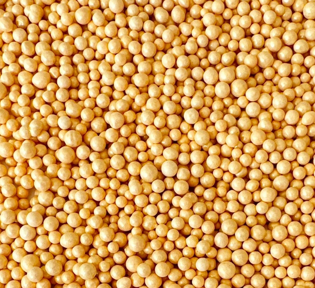 Sweetapolita Sprinkles-Large Gold Pearls 4mm