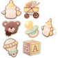 Timeless Baby Cupcake Rings