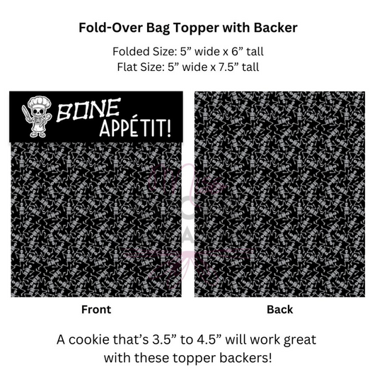 Fold Over Cookie Backer Bone Appetit