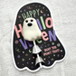 Cake Pop Card“Happy Halloween” Ghost Die Cut Card