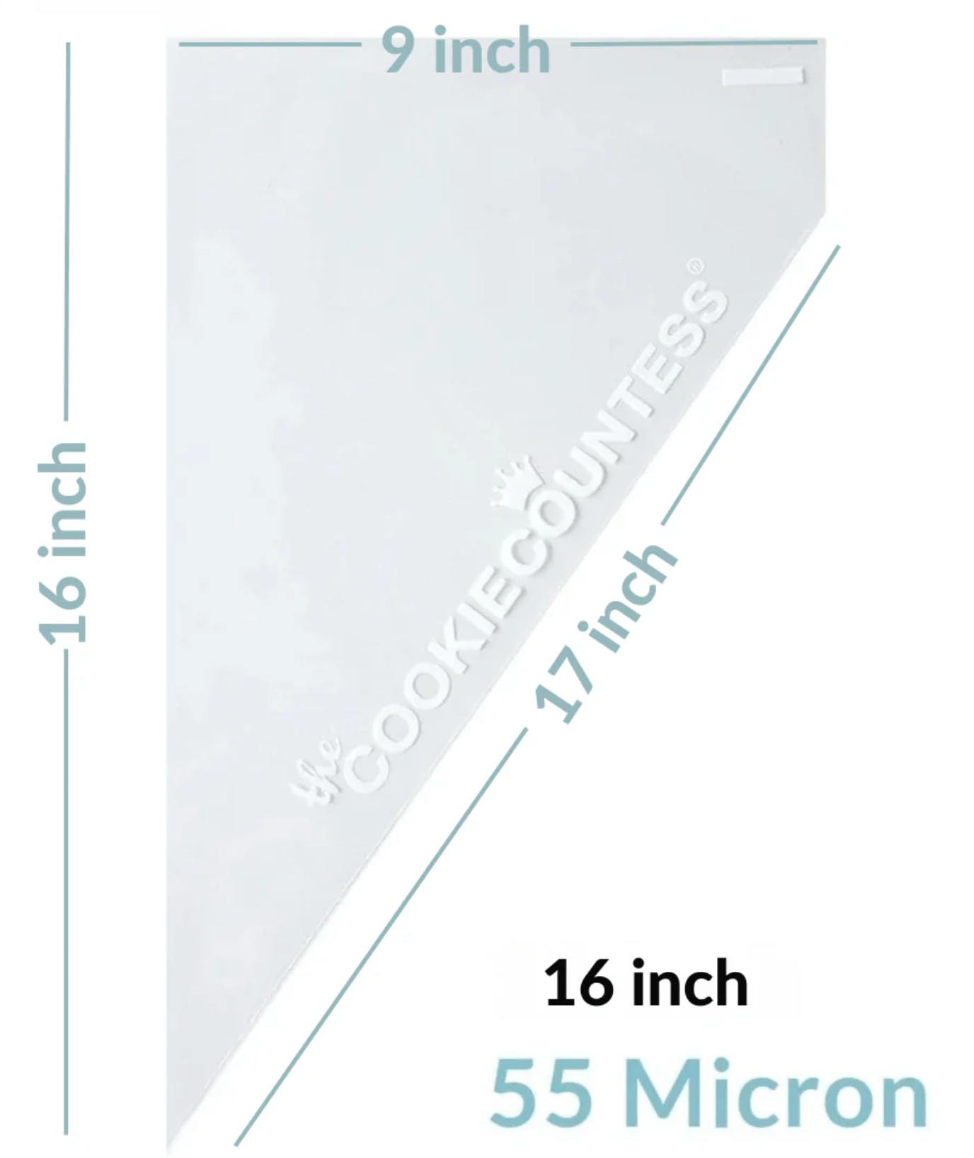 The Cookie Countess Tipless Piping Bags