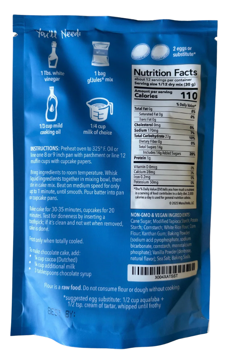 Gluten Free Birthday Cake Mix
