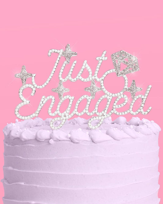 Just Engaged Topper 6" x 5.5"
