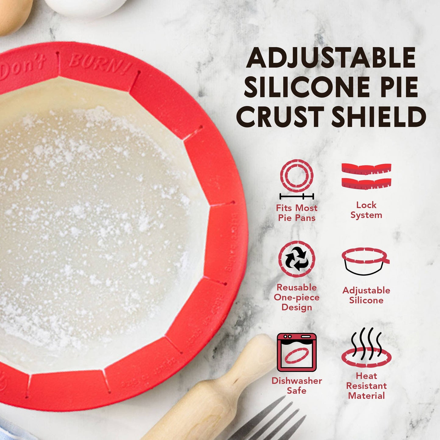 Adjustable Pie Shield