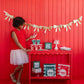 Green Bow Ric Rac Cookie Box
