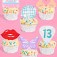 I'm the Problem Cupcake Toppers