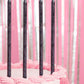 Midnight Sparkle Candles - 10 black glitter candles