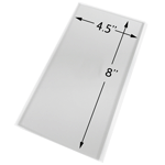 CakeSafe Acrylic Scraper 8"