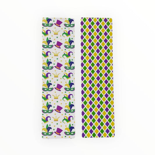 Mardi Gras Tall Cookie Backer