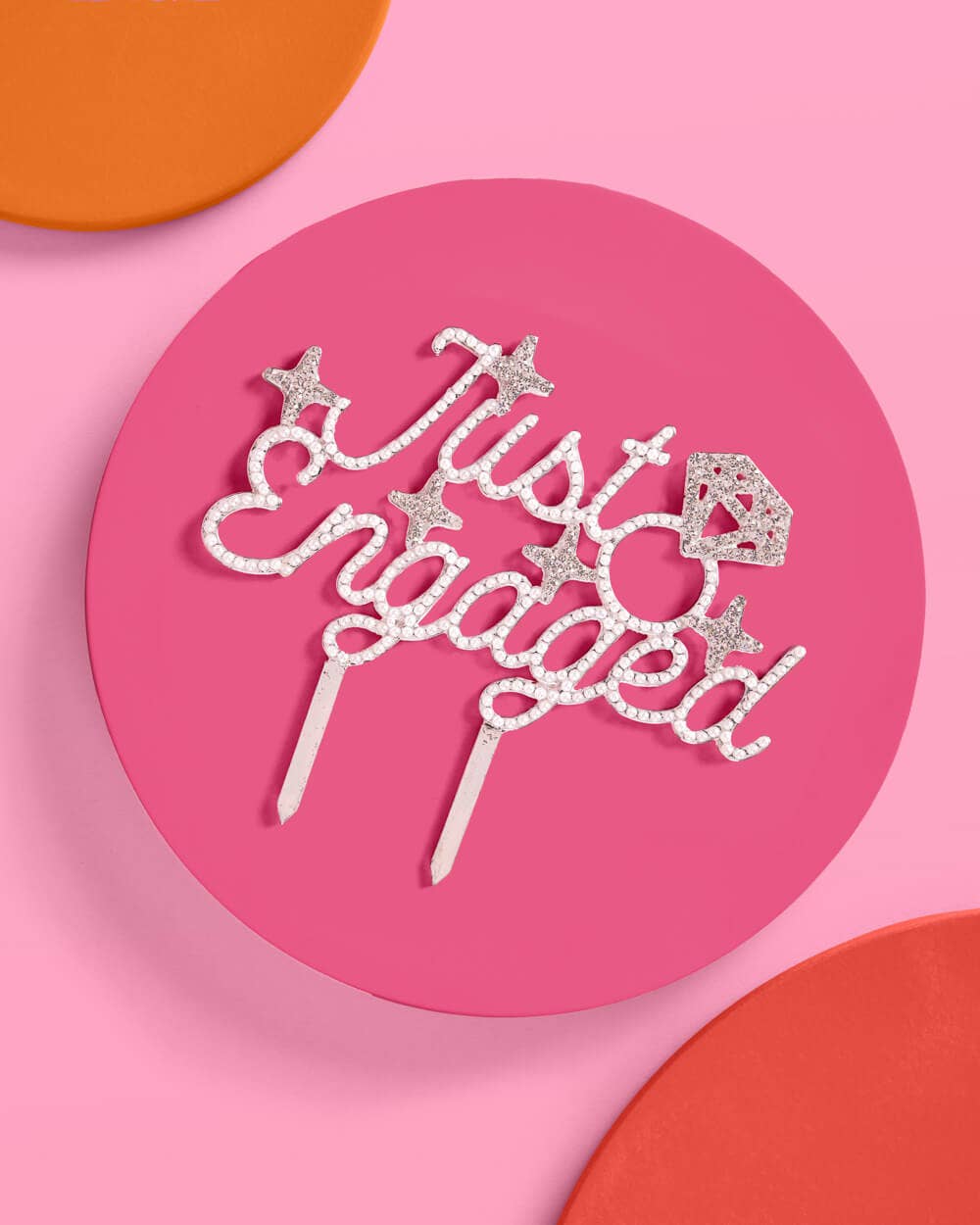 Just Engaged Topper 6" x 5.5"