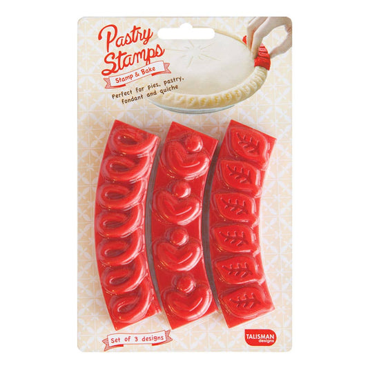 Pie/Pastry Stamps - Set of 3