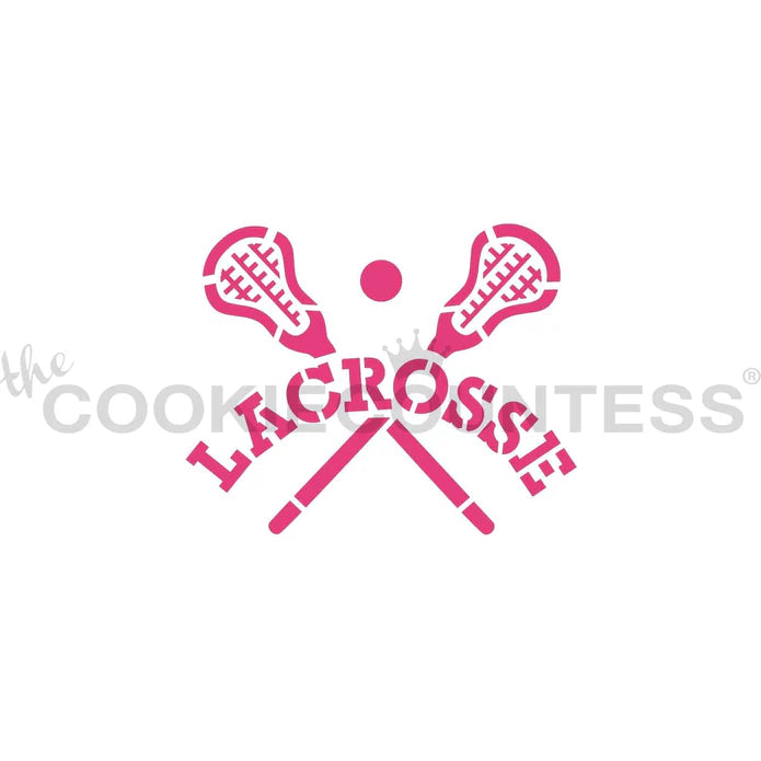 Lacrosse Stencil