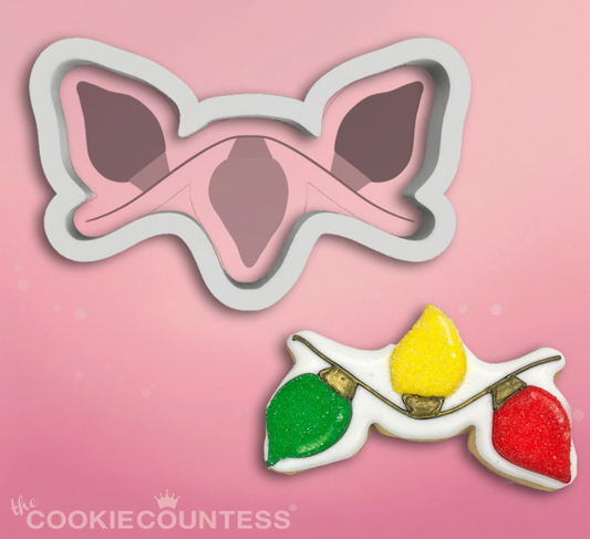 Christmas Lights Cookie Cutter