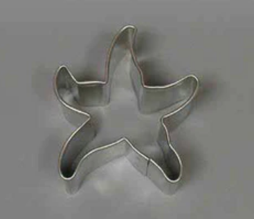 2.5" Starfish Cookie Cutter