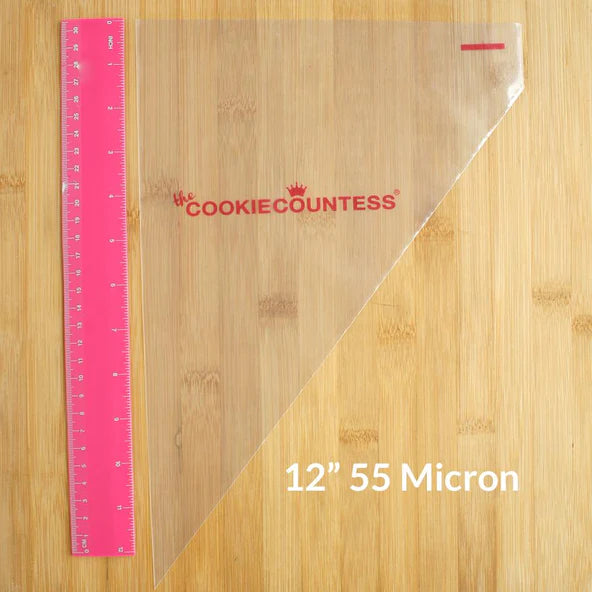 The Cookie Countess Tipless Piping Bags