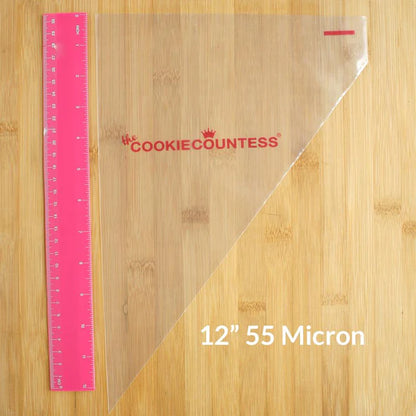 The Cookie Countess Tipless Piping Bags