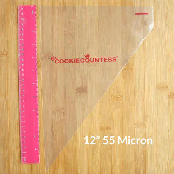 The Cookie Countess Tipless Piping Bags