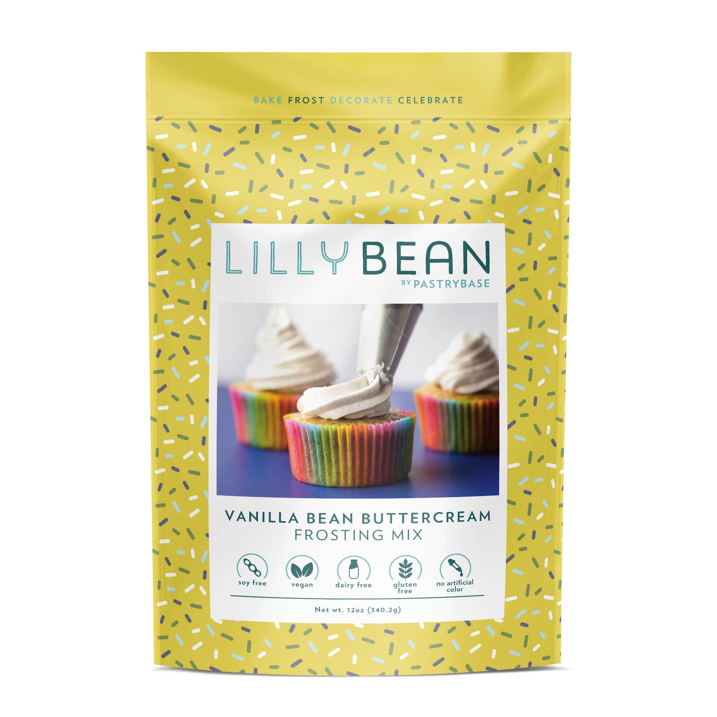 LillyBean by PastryBase - LillyBean Vanilla Bean Buttercream Mix(Vegan and GF)