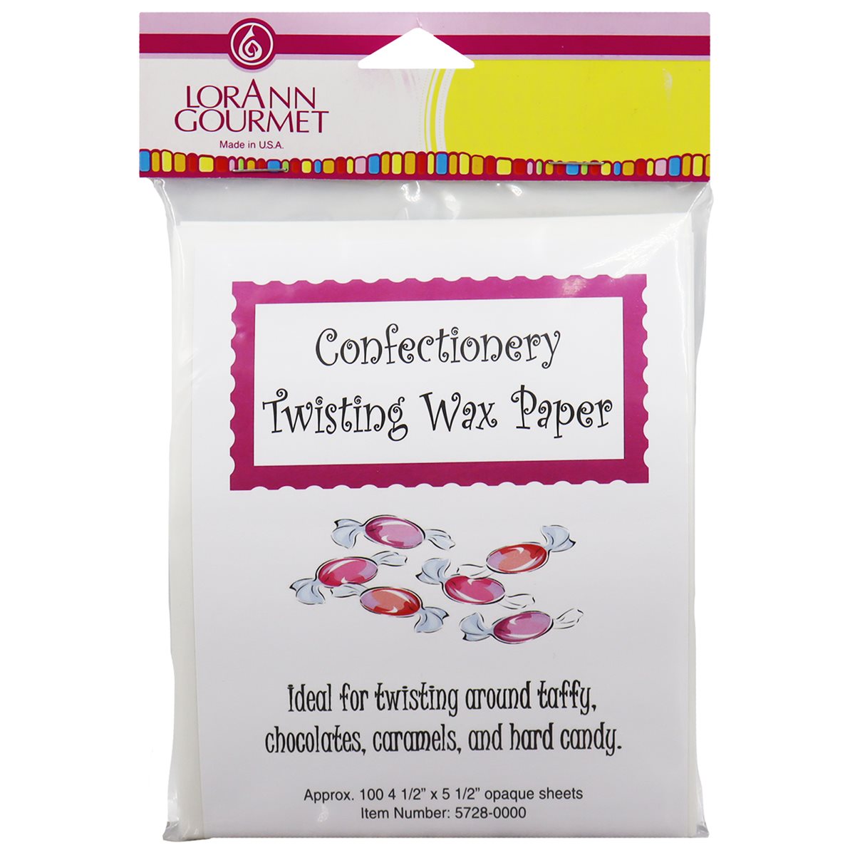 Twisting Wax Paper