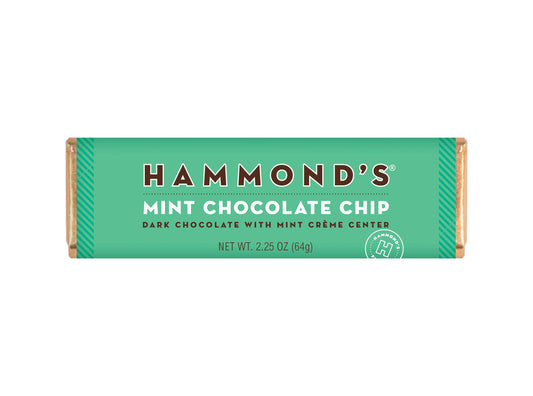 Hammond's Candies - Chocolate Bar Mint Choc Chip 2.25oz