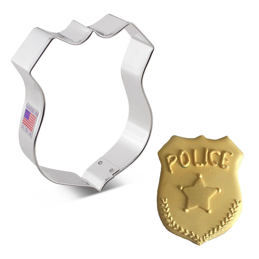 Cookie Cutter-Police Badge