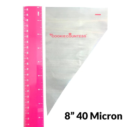 The Cookie Countess Tipless Piping Bags