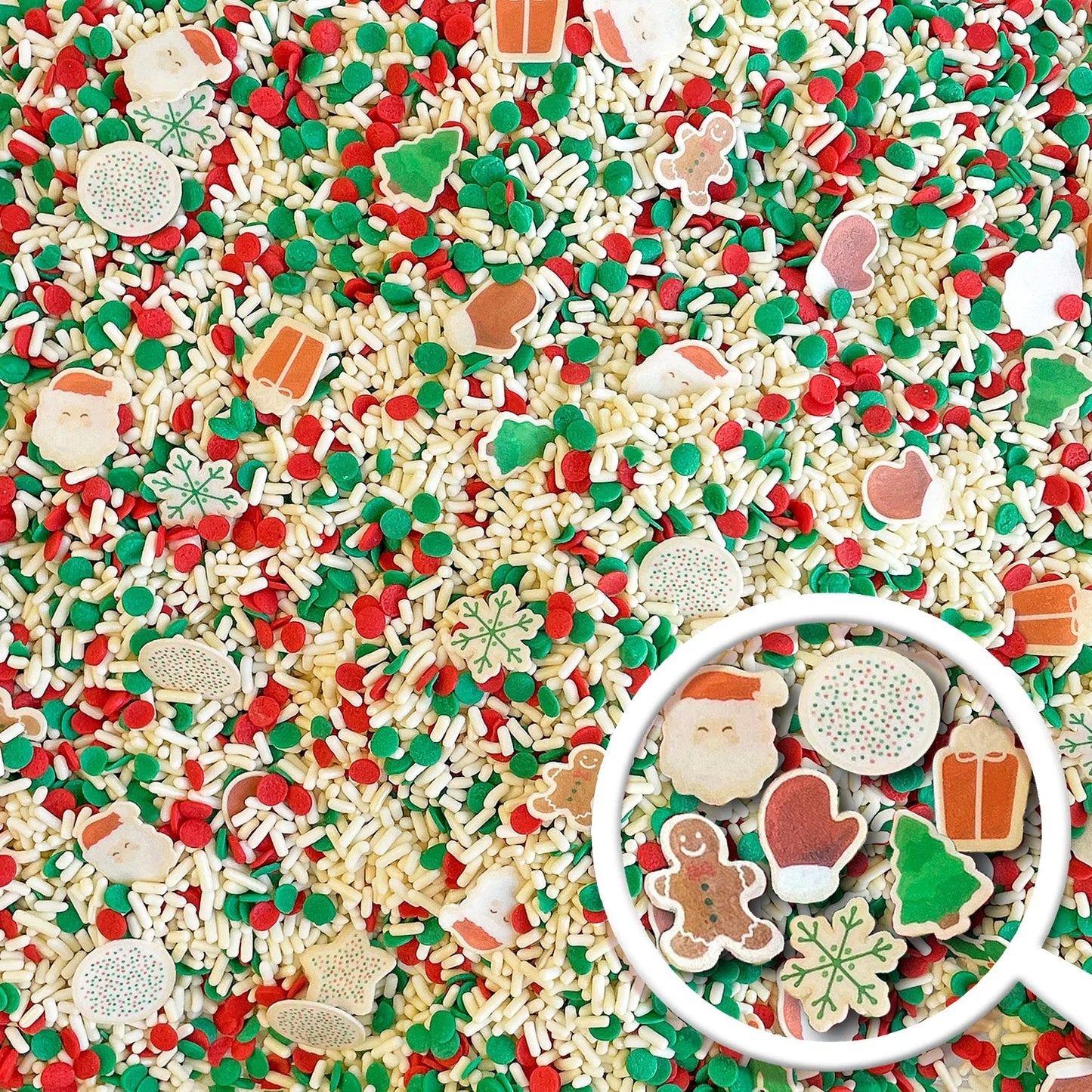 Cookies for Santa Sprinkle Mix 4 oz Jar