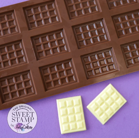 Sweet Stamp Mini Chocolate Bar Mold