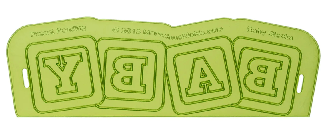 Marvelous Molds Silicone Fondant Molds