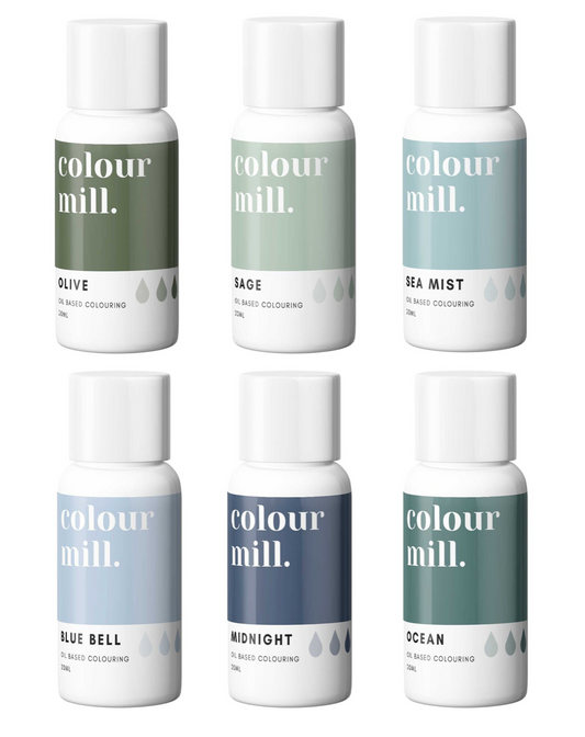 Colour Mill Oil Based Food Coloring 6 Pack