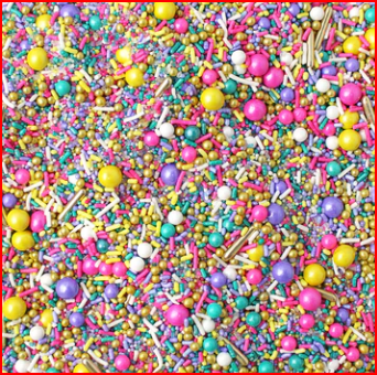 Spring Bling Sprinkle Mix 4 oz Jar