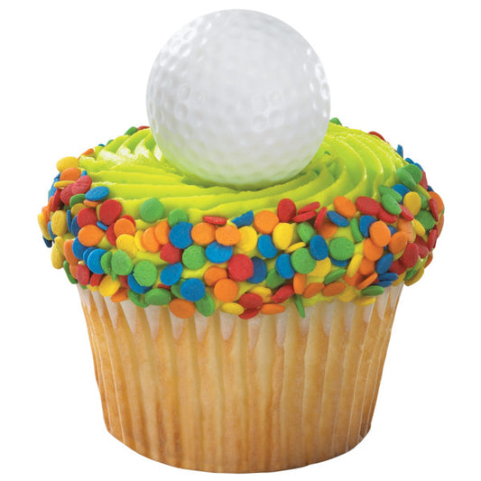 Golf Cupcake Rings