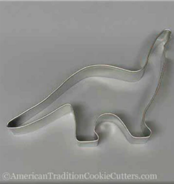 Cookie Cutter-6" Brontosaurus