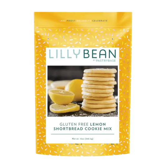 LillyBean by PastryBase - LillyBean Lemon Shortbread Cookie Mix (Gluten-free!)