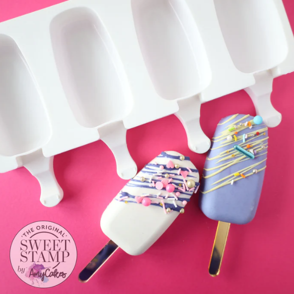 Sweet Stamp Cake Popsicle Mold