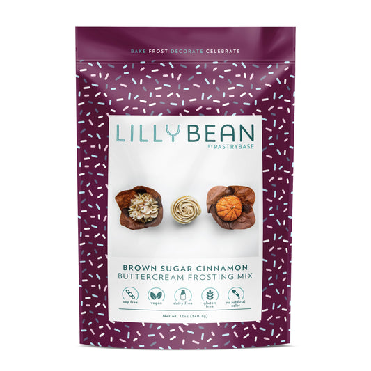 LillyBean by PastryBase - LillyBean Cinnamon Buttercream Frosting Mix (Vegan and GF!)