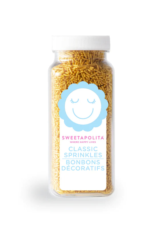 Sweetapolita Sprinkles-Gold Shimmer Sprinkles