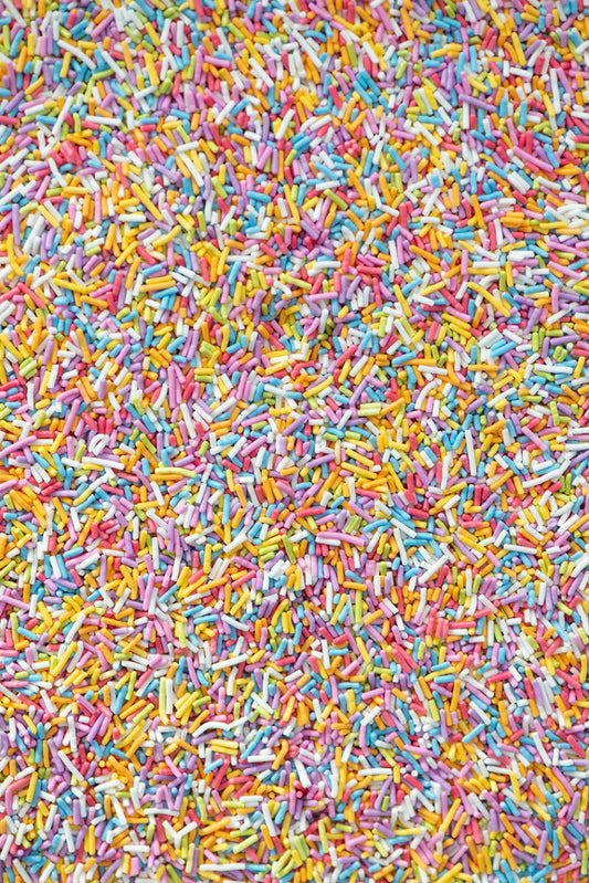 Sweetapolita Sprinkles-Natural Rainbow Crunchy Sprinkles