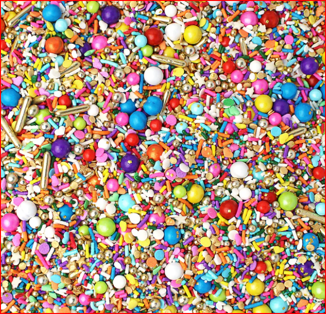 Rainbow Beam Sprinkle Mix