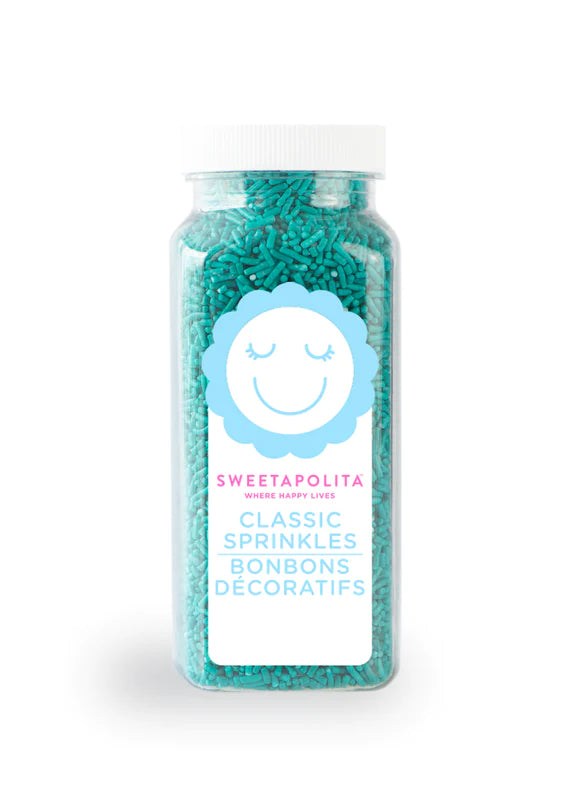 Sweetapolita Sprinkles-Teal Crunchy Sprinkles