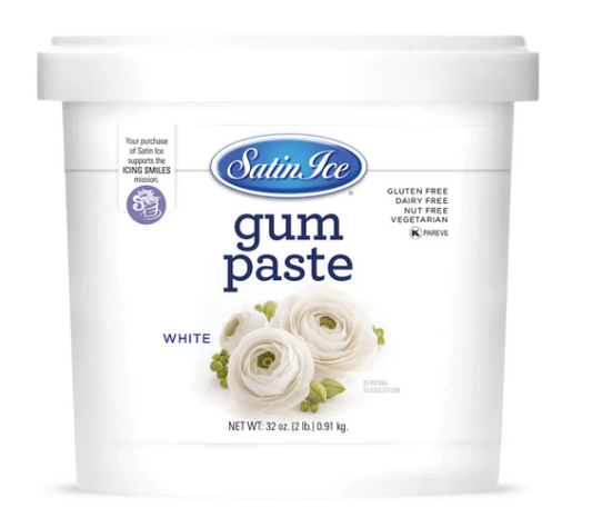 Satin Ice-White Gum Paste