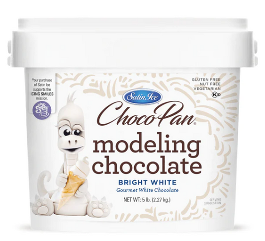 Satin Ice Bright White Modeling Chocolate