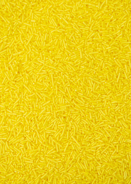Sweetapolita Sprinkles-Bright Yellow Crunchy Sprinkles