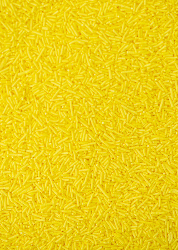 Sweetapolita Sprinkles-Bright Yellow Crunchy Sprinkles